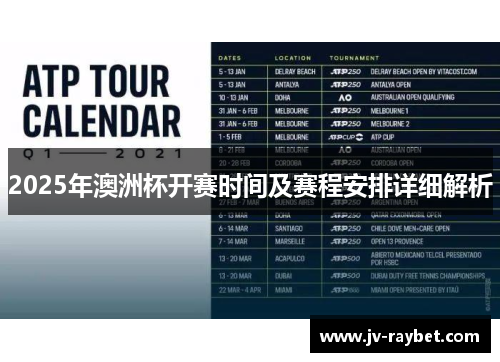 2025年澳洲杯开赛时间及赛程安排详细解析 2025年澳洲杯开赛时间及赛程安排详细解析